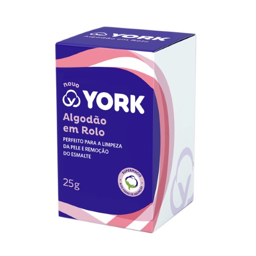 Algodão Em Rolo York 25g