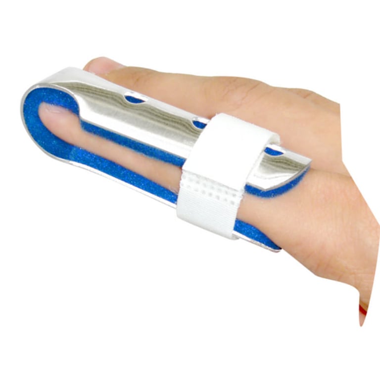 Imobilizador Splint Duplo para Dedo Ortho Pauher Brace Pauher Tamanho G Ref: AC 446 com 1 Unidade