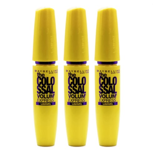 Maybelline Colossal Volum’Express Kit - 3 Máscara para Cílios Lávavel