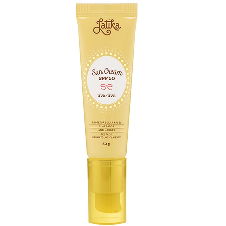 Protetor Solar Facial Latika Sun Cream SPF 50