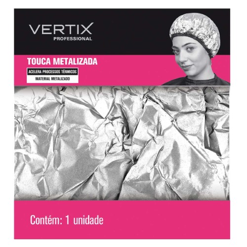 Touca Metalizada Vertix com 1 Unidade