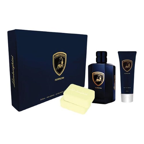 Lamborghini Huracan Kit - Perfume + Gel de Banho + Sabonete