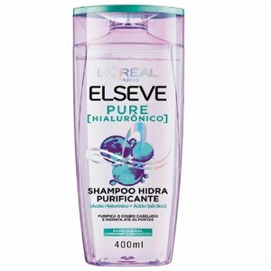 Shampoo Loréal Paris Elseve Pure Hialurônico 400ml