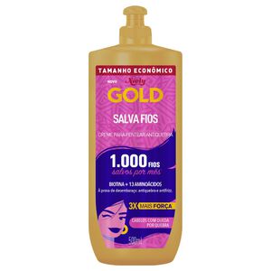 Creme Para Pentear Niely Gold Salva Fios 500ml Antiquebra