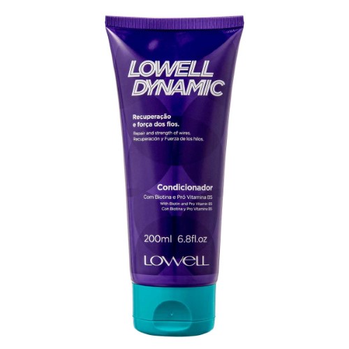 Condicionador Lowell Dynamic para Cabelos Danificados com 200ml