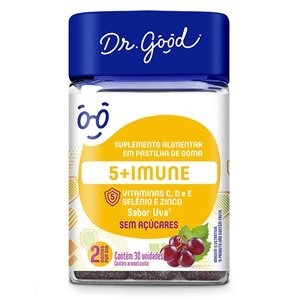 Suplemento Alimentar Dr. Good 5+ Imune com 30 Unidades