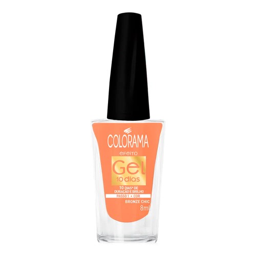 Esmalte Colorama Efeito Gel 10 Dias Bronze Chic 8ml 