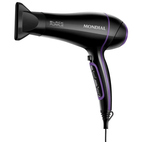 Secador Mondial Black Purple 2000W 127V SCN-01