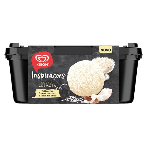 Sorvete Kibon Inspirações Cocada Cremosa 1,3 Litro