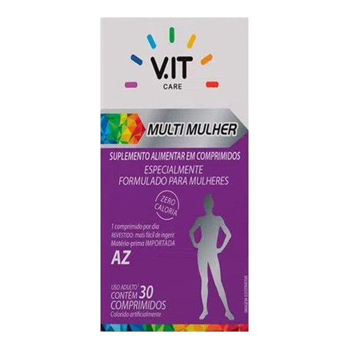 V.IT CARE Multi Mulher 30 Comprimidos