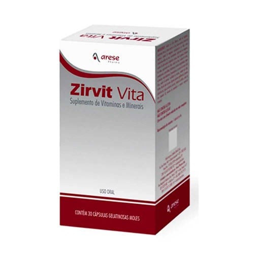 Zirvit Vita com 30 comprimidos