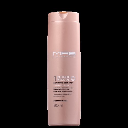 Shampoo MAB Blonde Rescue com 300ml