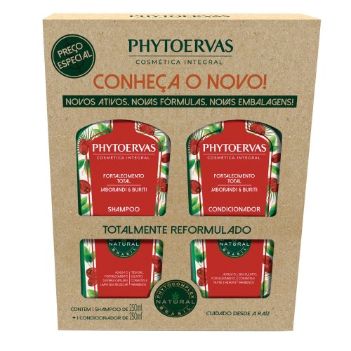 Phytoervas Fortalecimento Total Kit – Shampoo + Condicionador