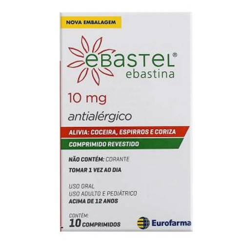 Ebastel 10mg 10 comprimidos