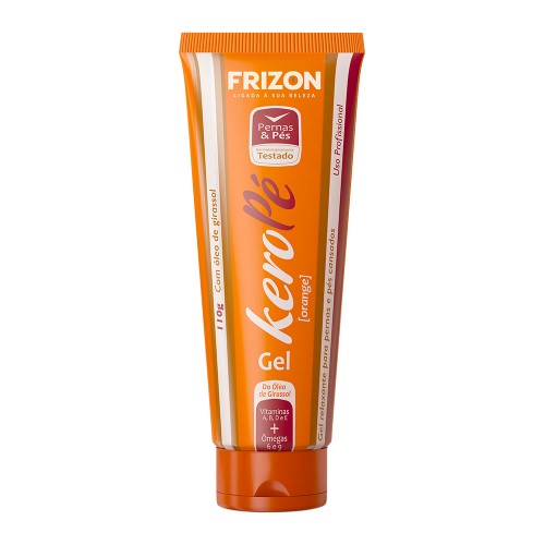 Gel Relaxante para Pernas e Pés Cansados Kero Pé Orange 110g