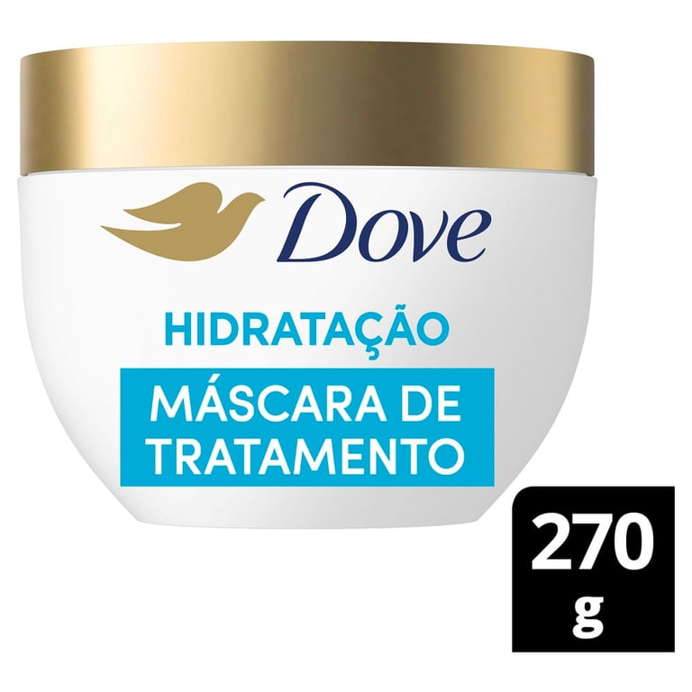 Máscara de Tratamento Dove 10 em 1 Hidratação 270g