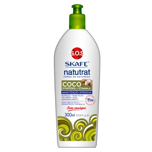 Skafe Naturat SOS Força da Natureza - Manutenção Intensiva Coco