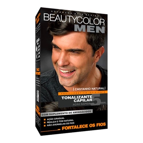 Tonalizante Beautycolor Men Castanho Natural