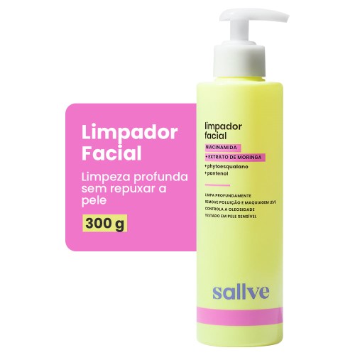 Limpador Facial Sallve 300g