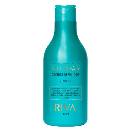 Shampoo Riva Profissional Keep Repair Cachos Definidos 300ml