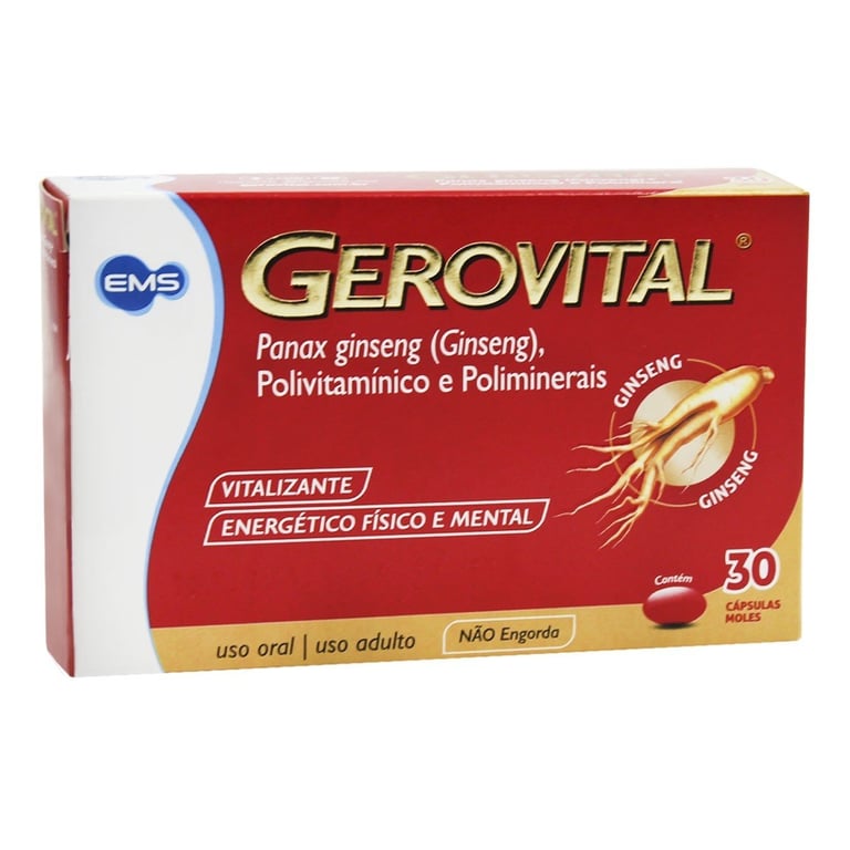 Gerovital Phytus com 60 cápsulas