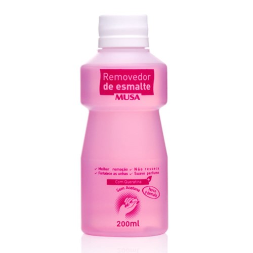 Removedor de esmalte Musa sem acetona com queratina 200ml