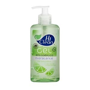 Gel Antisséptico Hi Clean Extrato De Frutas Cítricas 215g