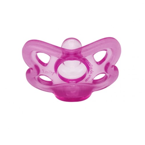 Chupeta Lolly 100% Silicone R T2 Tamanho 2 6+ Meses Rosa 1 Unidade