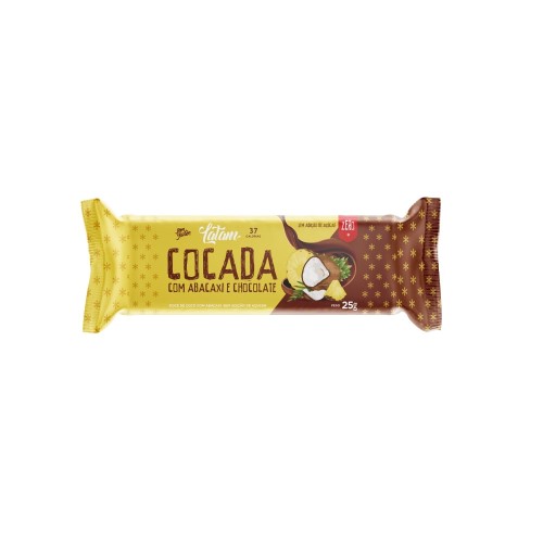 Cocada Latam com Abacaxi e Chocolate Zero açúcar 22g