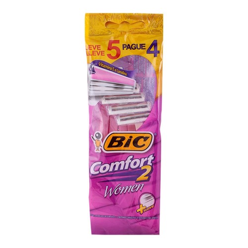 Aparelho Barbear Bic Comfort 02 Women Twin - Leve 5 Pague 4 - Bic