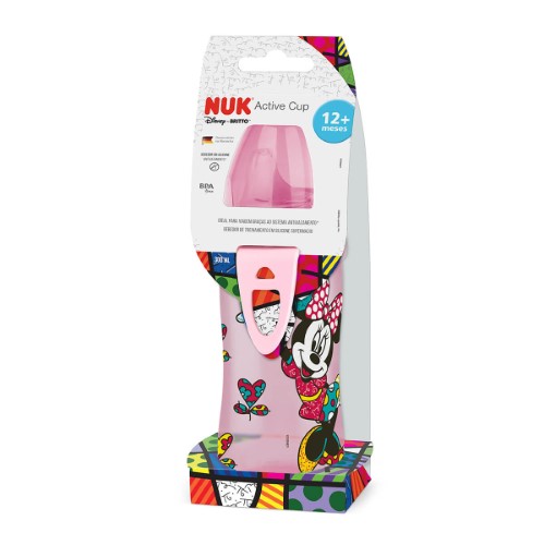 Copo NUK Active Cup Disney By Britto Menina com 300ml