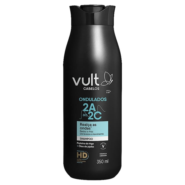 Shampoo Vult Ondulados 2A ao 2C 350ml