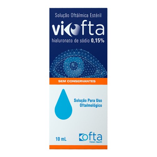 Solução Oftálmica Estéril ViOfta 0,15% 10ml