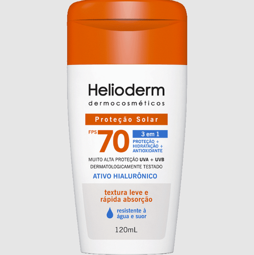 Protetor Solar Helioderm Corpo FPS70 - 200ml