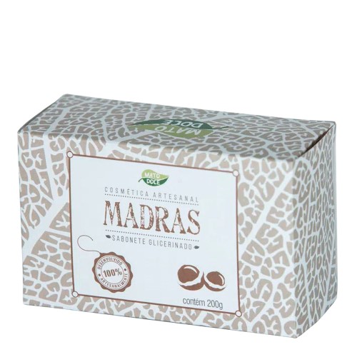 Sabonete em Barra Glicerinado Madras Mato Doce 200g