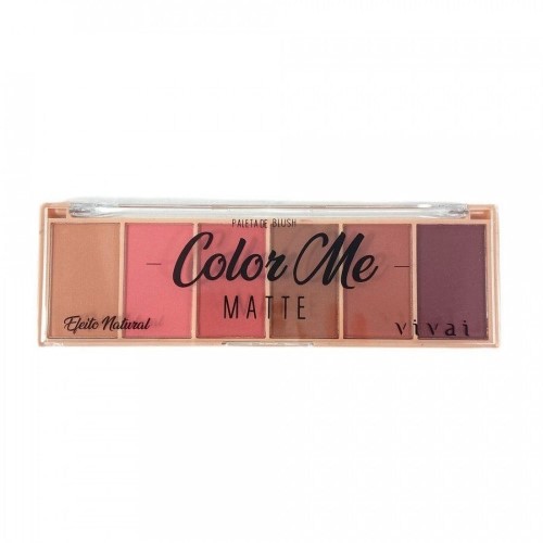 Paleta De Blush Vivai Color Me Matte