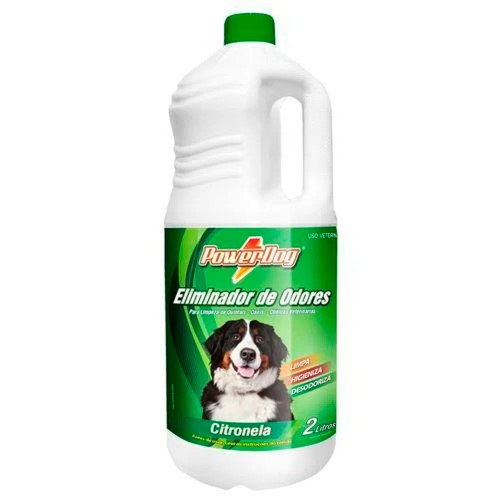 Eliminador de Odores PowerDog Citronela 2 Litros