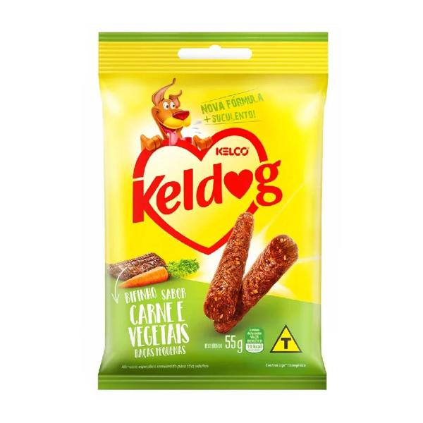 Keldog Bifinho Carne e Vegetais - 55g