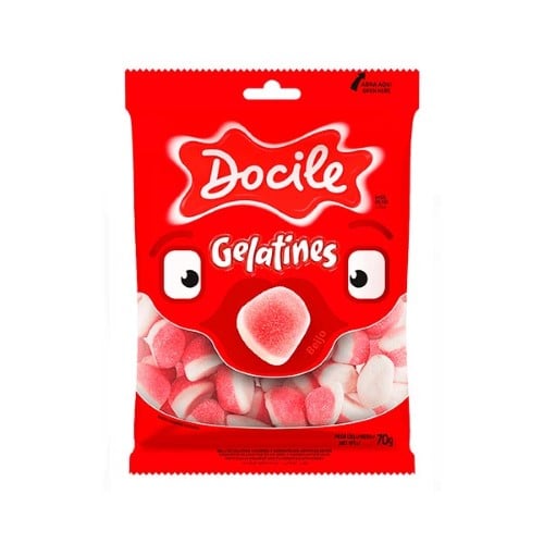 Gelatines Docile 70g Beijo