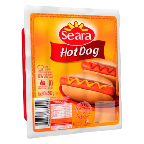 Salsicha Hot Dog Seara 500g