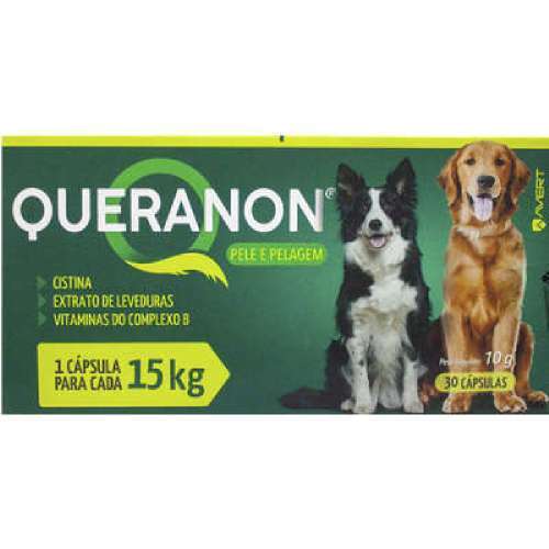 Queranon para Cães Uso Veterinário 30 Cápsulas