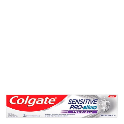 Creme Dental Colgate Sensitive Pro Alivio imediato branqueador 90g