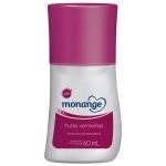 Desodorante Roll-On Monange Frutas Vermelhas com 60ml