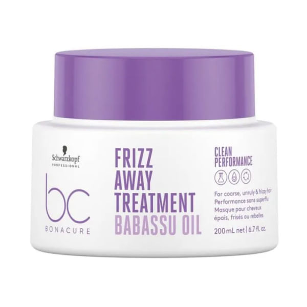 BC Bonacure Clean Performance Frizz Away - Máscara Capilar 200ml