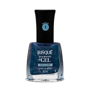 Esmalte Metálico Diamond Gel 9,5ml - Sorbet de Mirtilo