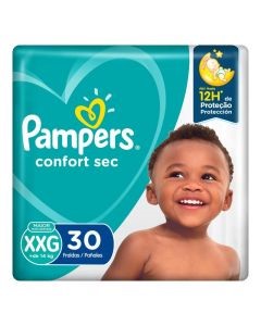 Fralda Pampers Confort Sec XXG 30 unidades