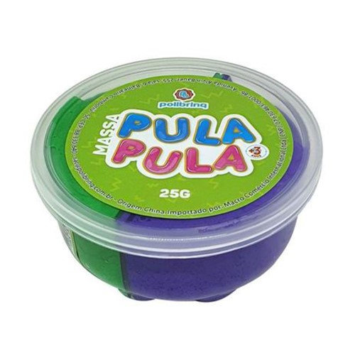 Brinquedo Polibrinq Massa Pula Pula 25g