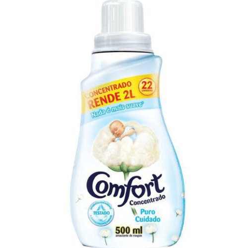 Amaciante De Roupa Comfort Puro Cuidado 500ml