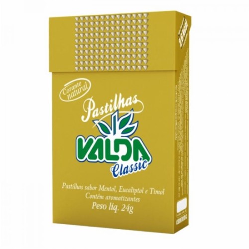 Pastilha Valda Classic 24g