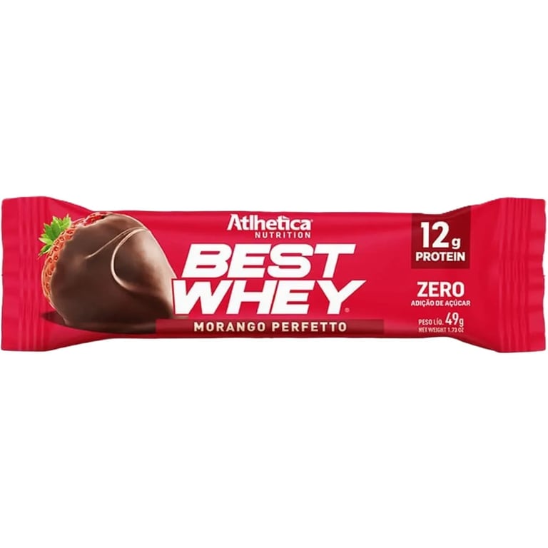 Best Whey Bar 12g Morango Perfetto